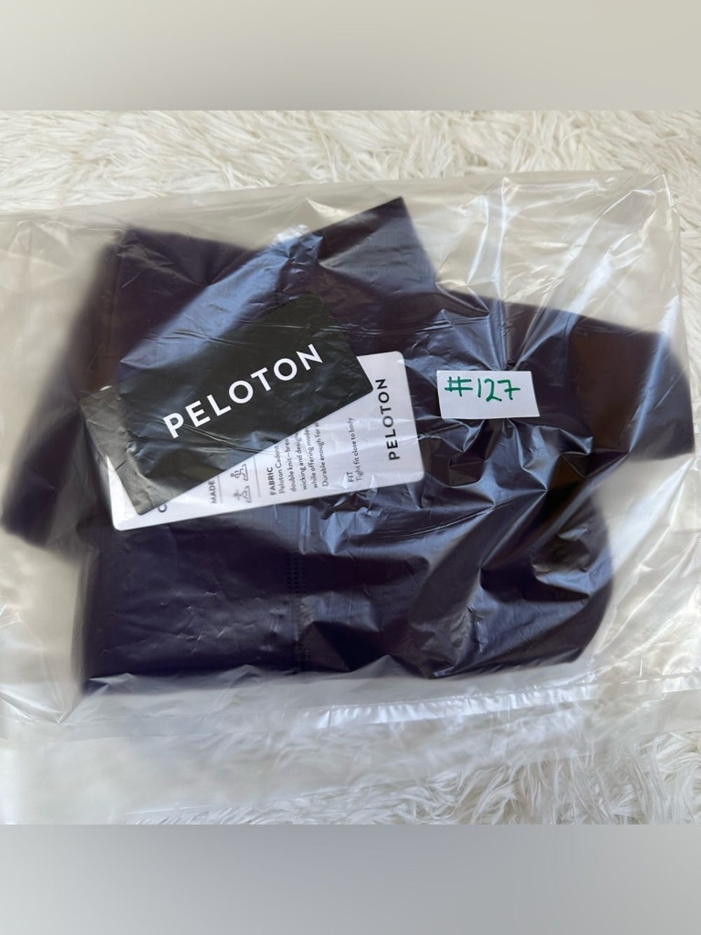 Peloton Leggings Cadent  Purple High-Waist Pockets Sport Workout Yoga  Small - Picture 8 of 8